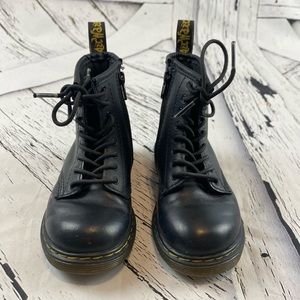Dr. Martens Black Boots Kids Size 10